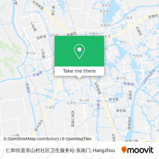 仁和街道东山村社区卫生服务站-东南门 map