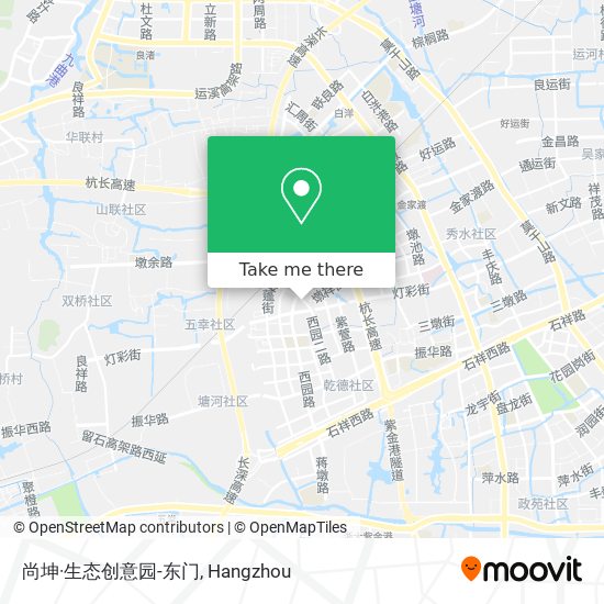 尚坤·生态创意园-东门 map