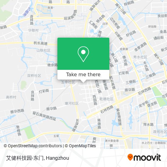艾健科技园-东门 map