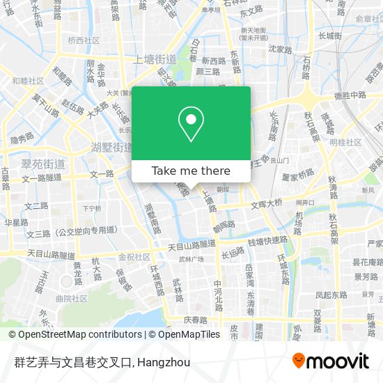 群艺弄与文昌巷交叉口 map
