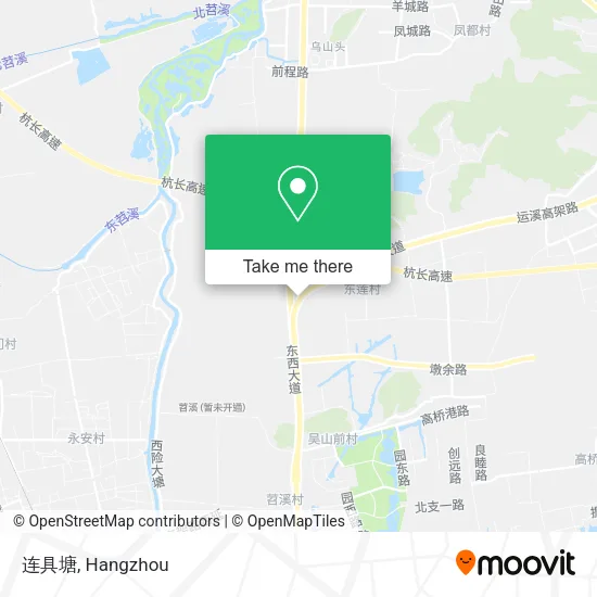 连具塘 map