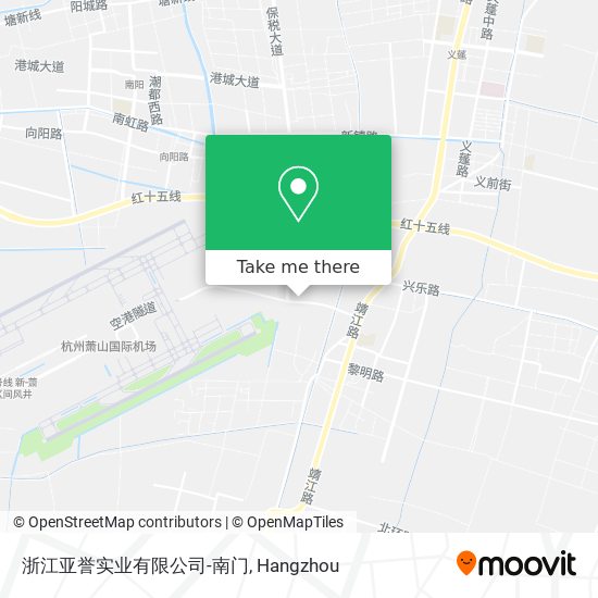 浙江亚誉实业有限公司-南门 map