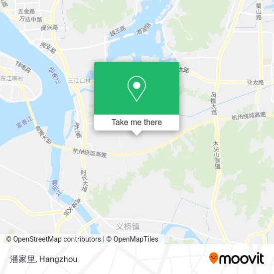 潘家里 map