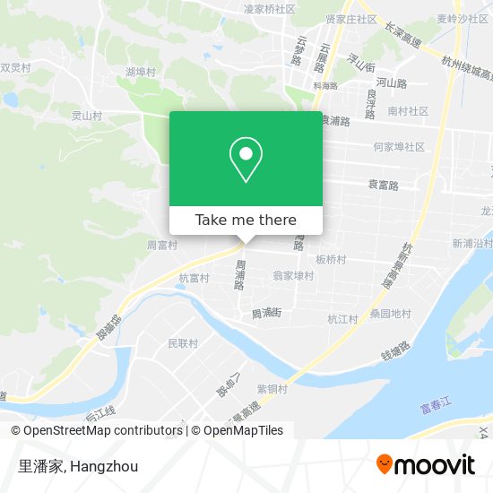 里潘家 map
