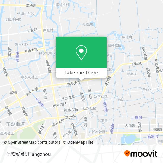 信实纺织 map