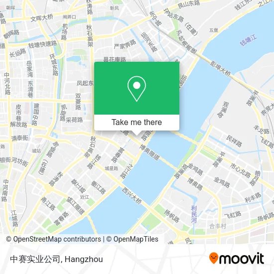 中赛实业公司 map