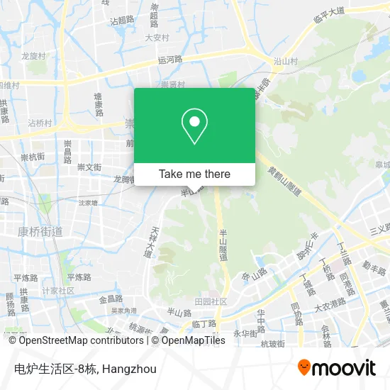 电炉生活区-8栋 map