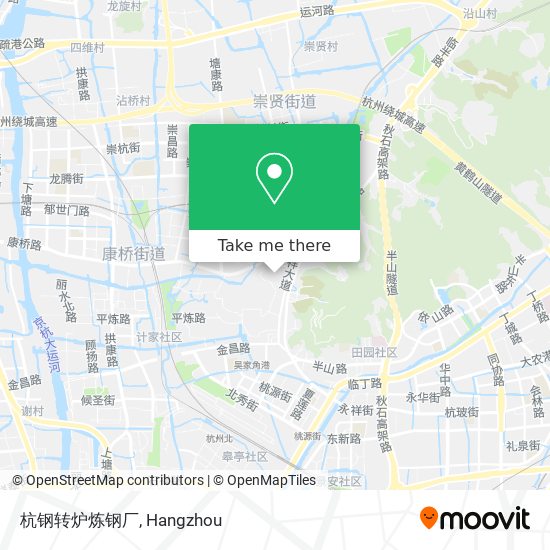 杭钢转炉炼钢厂 map