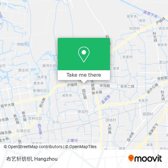 布艺轩纺织 map