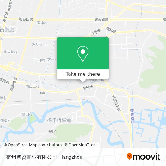 杭州聚贤置业有限公司 map
