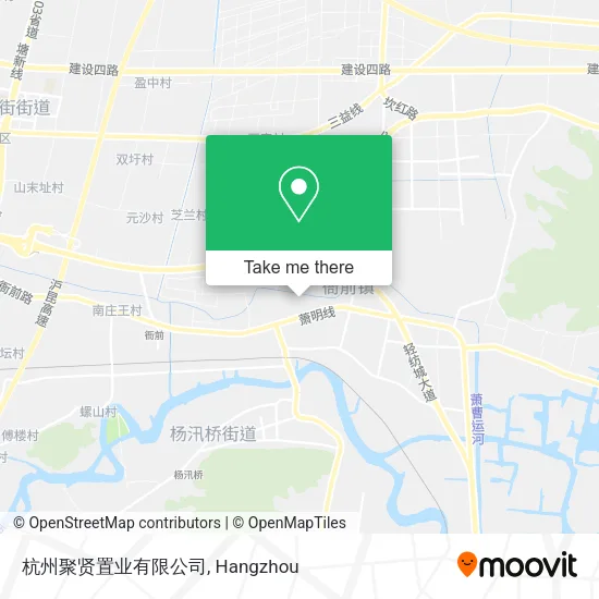 杭州聚贤置业有限公司 map