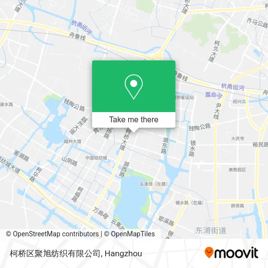 柯桥区聚旭纺织有限公司 map