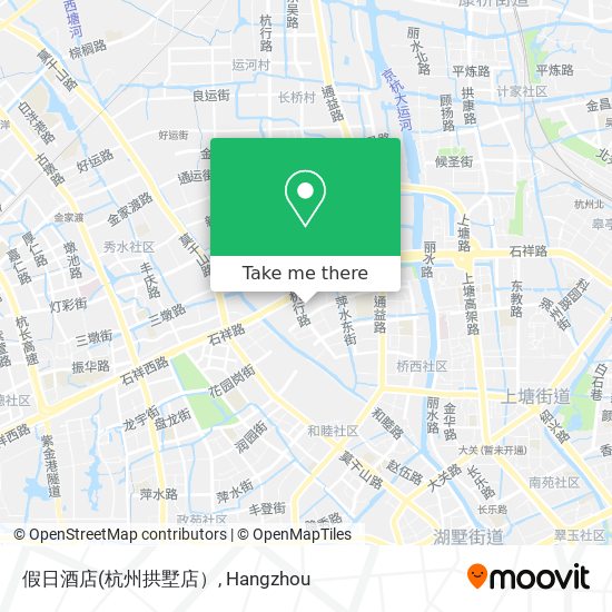 假日酒店 map