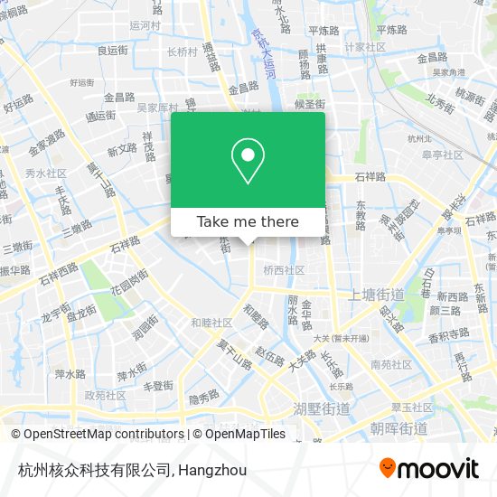 杭州核众科技有限公司 map