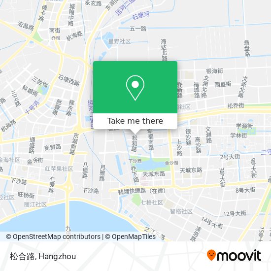 松合路 map
