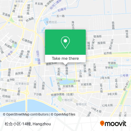 松合小区-14幢 map