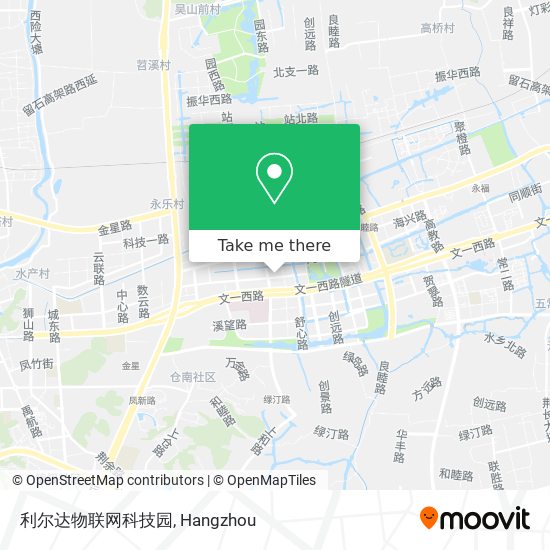 利尔达物联网科技园 map