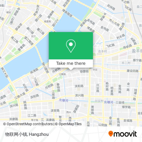 物联网小镇 map