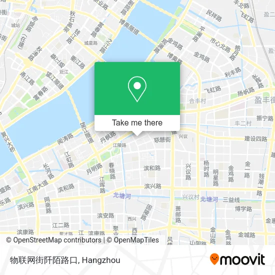 物联网街阡陌路口 map
