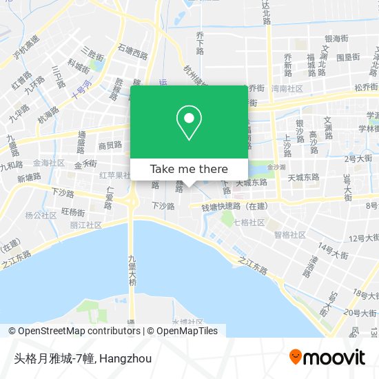 头格月雅城-7幢 map