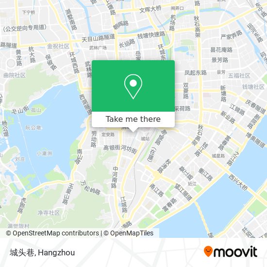 城头巷 map