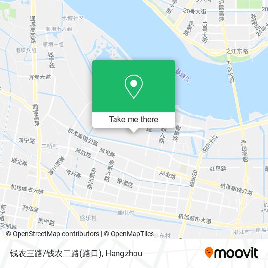 钱农三路/钱农二路(路口) map