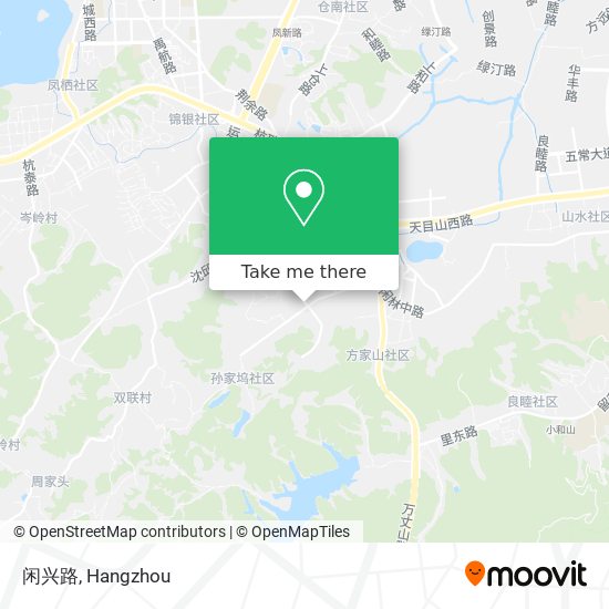 闲兴路 map