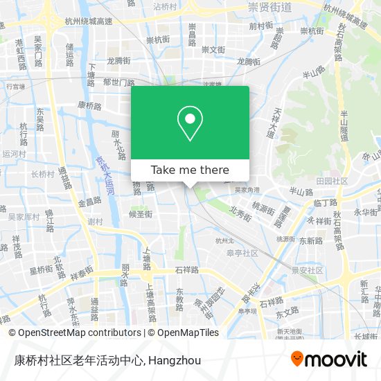 康桥村社区老年活动中心 map