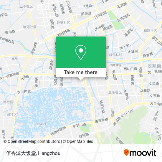 佰香源大饭堂 map