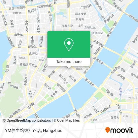 YM养生馆钱江路店 map