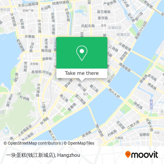 一块蛋糕(钱江新城店) map