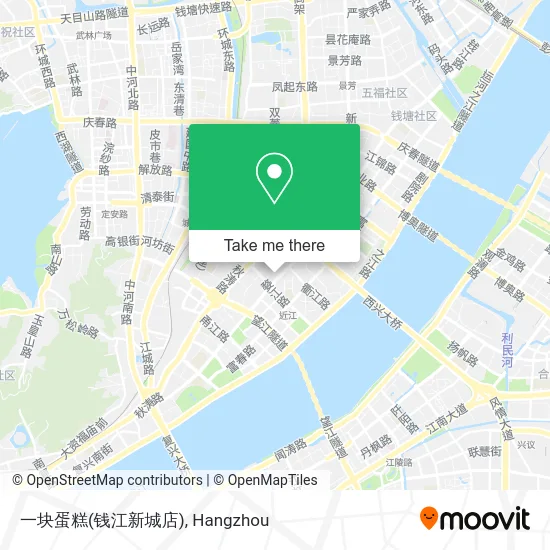 一块蛋糕(钱江新城店) map