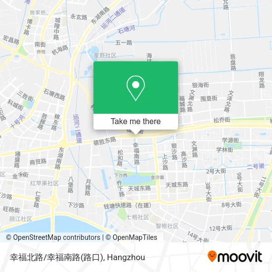 幸福北路/幸福南路(路口) map