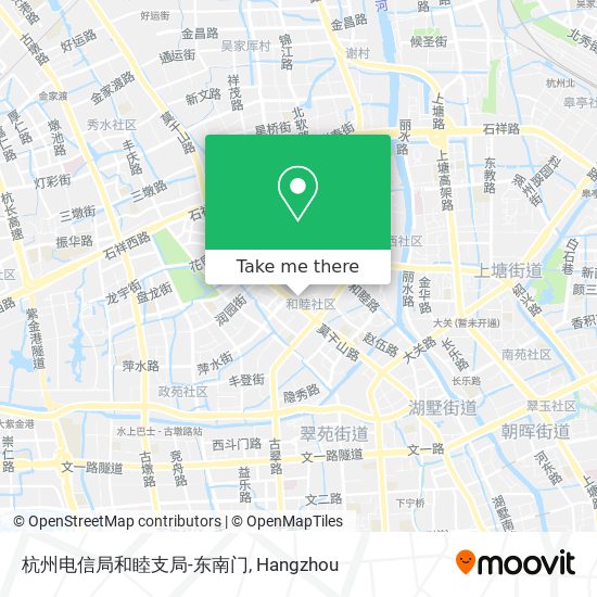 杭州电信局和睦支局-东南门 map
