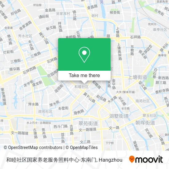 和睦社区国家养老服务照料中心-东南门 map
