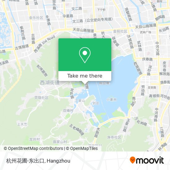 杭州花圃-东出口 map