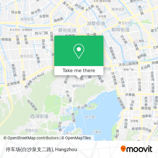 停车场(白沙泉支二路) map