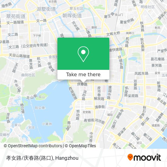 孝女路/庆春路(路口) map