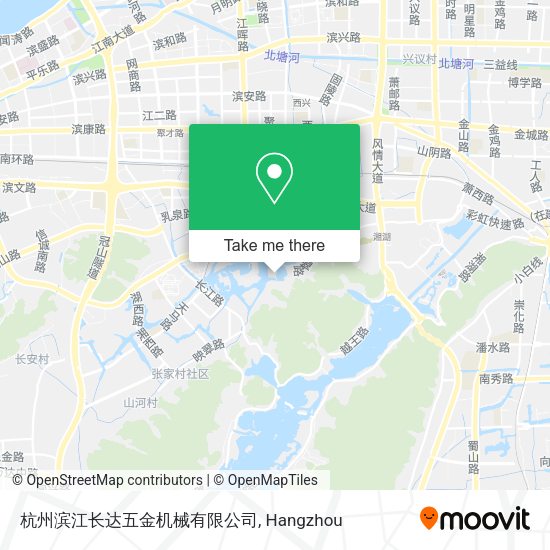 杭州滨江长达五金机械有限公司 map