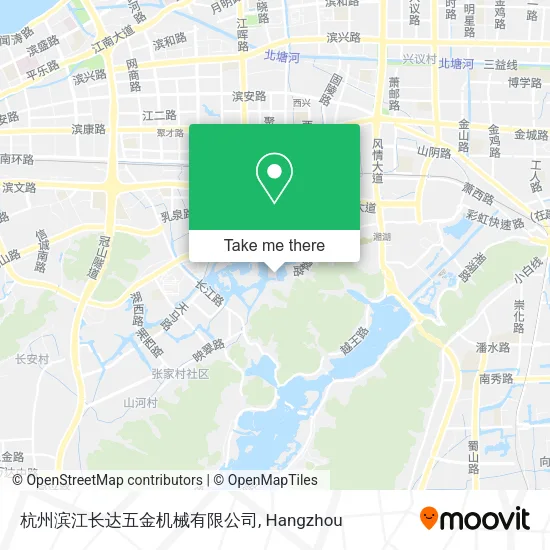 杭州滨江长达五金机械有限公司 map