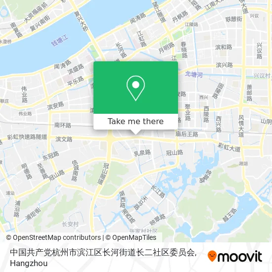 中国共产党杭州市滨江区长河街道长二社区委员会 map