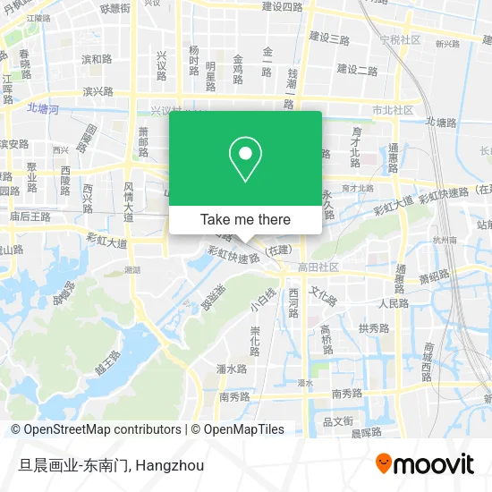 旦晨画业-东南门 map