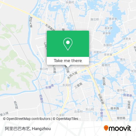 阿里巴巴布艺 map