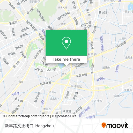 新丰路文正街口 map