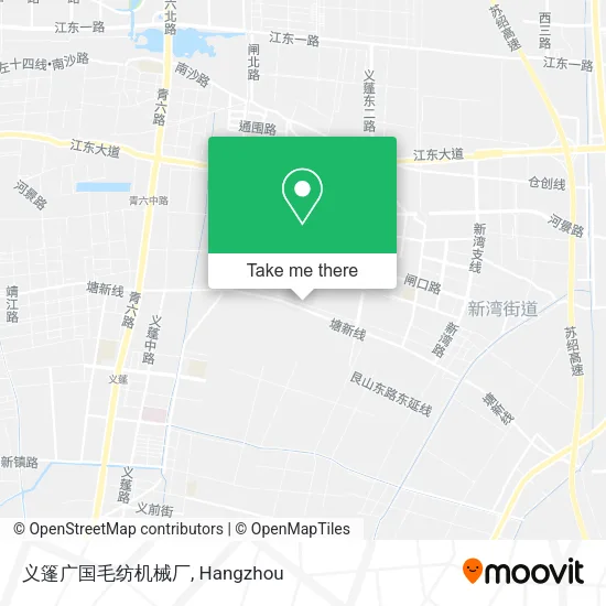 义篷广国毛纺机械厂 map