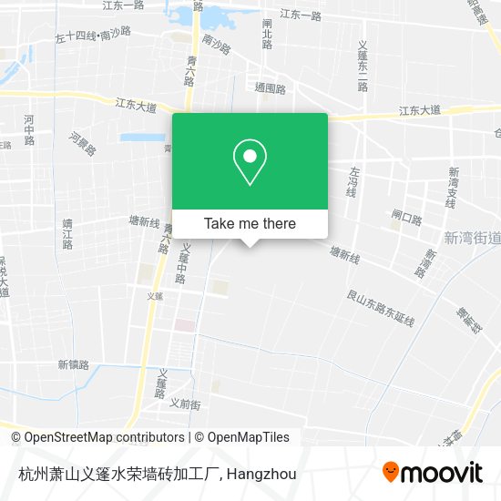 杭州萧山义篷水荣墙砖加工厂 map
