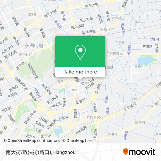 南大街/政法街(路口) map