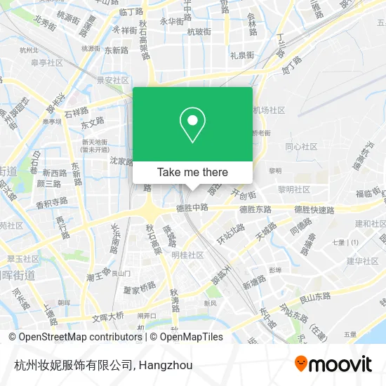 杭州妆妮服饰有限公司 map
