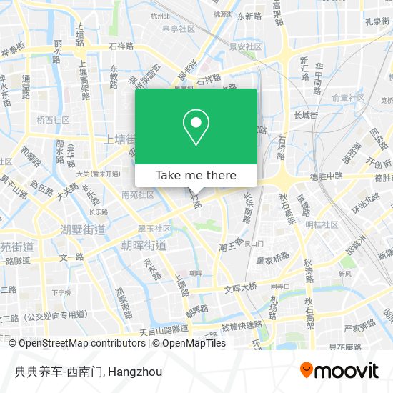 典典养车-西南门 map
