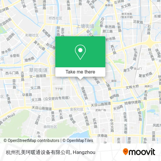杭州扎美珂暖通设备有限公司 map
